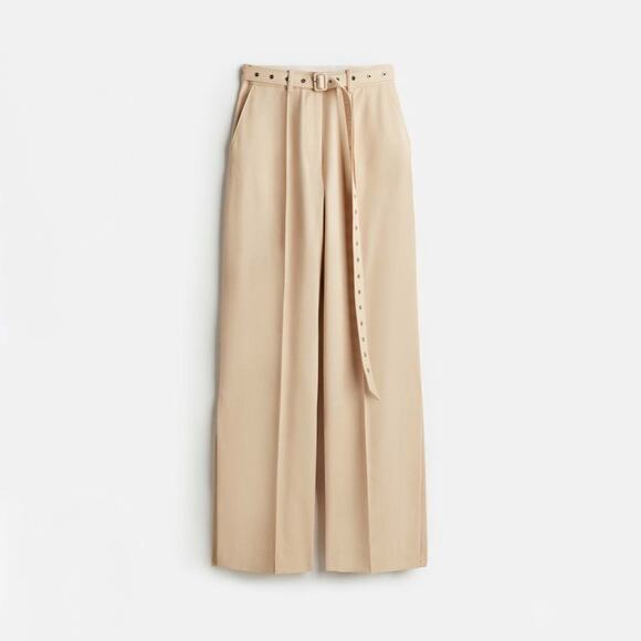 NWT ROKH x H&M Wool Blend Pants with Belt | Size 8 - Picture 1 of 8